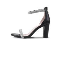 ราคา SIRENA รองเท้าหนังแท้ ส้น 3 25 นิ้ว รุ่น HAILEY สีดำ สีทอง สีพิวเตอร์ รองเท้าแตะผู้หญิง (17025659296)