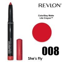 ราคา Revlon ColorStay Matte Lite Crayon 1 4 g เรฟลอน คัลเลอร์สเตย์ แมท ไลท์ เครยอน ลิปดินสอเรฟลอน ลิปสติกดินสอ เนื้อแมทบางเบา เครื่องสำอาง ผลิต 06 2022 (16881503596)