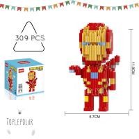 ราคา ตัวต่อ Linkgo 68210 เรโก้ นาโน ไมโคร บล๊อก Super hero ชุดไอร่อนแมน จำนวน 309 ชิ้น ของเล่น ของสะสม ของขวัญ (1380142904)