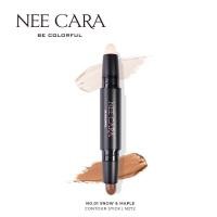 ราคา NEE CARA HIGHLIGHT CONTOUR STICK ไฮไลท์ บรอนซ์เซอร์ คอนทัวร์ แบบแท่ง รหัส N272 (16390987322)