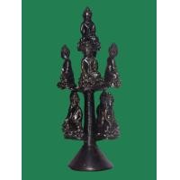 ราคา เปิดพระกริ่งช่อ9องค์ เนื้อนวโลหะผสมเหล็กน้ำพี้ รุ่น พยัคฆ์ ปุญญกาโม๙๙ สร้างแค่12องค์ หมายเลข12 (7500685352)