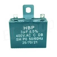 ราคา คาปาซิเตอร์ capacitor พัดลม ขาเสียบ 1 2uF 1 5uF 1 8uF 2uF 2 5uF 3uF 3 5uF 400V อะไหล่พัดลม แคปพัดลม Order ขั้นต่ำ 3 ตัวขึ้นไป (9493610424)