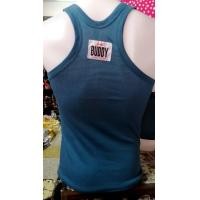 ราคา เสื้อกล้ามบัดดี้ เสื้อกล้ามลูกฟูก buddy เนื้อนิ่มใส่สบาย สีสันสวยงาม (2368168620)