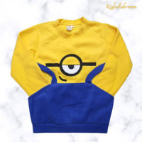 ราคา เสื้อกันหนาวเด็ก ปักมินเนี่ยน คิตตี้ ผ้าสำลี (10644526134)