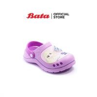 ราคา Bata บาจา ยี่ห้อ Disney รองเท้าลำลอง รองเท้าผ้าใบ รองเท้าใส่เล่น สำหรับเด็กผู้หญิง รุ่น Frozen II Clog สีม่วงไลแลค 3519580 (12514504656)