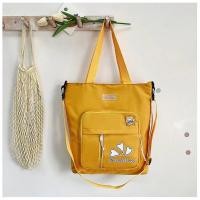 ราคา ส่งจากไทย พร้อมส่ง กระเป๋าสะพายข้าง กระเป๋าผ้าแคนวาสสไตล์ใหม่ ใบใหญ่ ผ้าหนา ถอดสายได้ (18149903149)