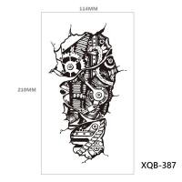 ราคา Rose Animal Long Tattoo รอยสักชั่วคราวขนาดใหญ่สิงโตเผ่าสีดำ นักรบเสือหมาป่าสติ๊กเกอร์รอยสักปลอมสำหรับผู้หญิง (17139127022)