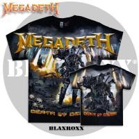 ราคา BLAXROXX ลิขสิทธิ์แท้ Megadeth MGD020 เสื้อวง OVP สีจม GILDAN Ultra Cotton (20357450424)