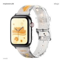 ราคา elago x Maple Story Apple Watch Strap Series 4 5 6 7 8 9 SE Ultra สายนาฬิกา ขนาด 38 40 41 MM 42 44 45 MM ลิขสิทธิ์แท้ (16726097993)