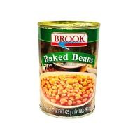 ราคา BROOK Baked Beans 425 g ถั่วขาวในซอสมะเขือเทศ ขนาด 425กรัม (11968878976)