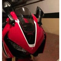 ราคา รถจักรยานยนต์ Double Bubble Windshield WindScreen สำหรับ2017 2018 2019 Honda CBR1000RR CBR 1000 RR Fireblade SP SP2ควัน (7333992015)