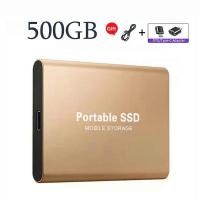 ราคา 1TB Portable SSD High Speed Mobile Solid State Drive 500GB SSD Hard Drives Disk USB 3 1 2TB External Storage Decives สำหรับแล็ปท็อป (20633548111)