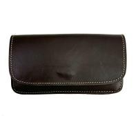 ราคา Chinatown Leatherกระเป๋าหนังวัวแท้ฝานอนสี ดำ แทน น้ำตาลเข้ม มือถือ ไอโฟนโปรแมค (402317887)