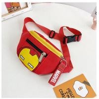 ราคา กระเป๋ากระเป๋าหิ้วผ้าอ๊อกซ์ฟอร์ดสไตล์ฮาราจูกุของเด็กกระเป๋าคาดเอวการ์ตูนของ Marvel สำหรับกระเป๋าคาดหน้าอกเด็กชายหญิงน่ารักเด็ก (17657998058)