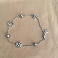 ราคา TORY BURCH สร้อยข้อมือแบรนด์ americanniche ประดับเครื่องประดับออกแบบพิเศษเฉพาะตัวกำไลข้อมือป้ายกำกับสอง T (20676725008)