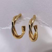 ราคา ต่างหูห่วงเกลียว ต่างหูห่วงทอง ต่างหูห่วงเงินแท้ชุบทอง 18K ของขวัญ ปาร์ตี้ เหมาะสำหรับคนแพ้ง่าย คุณภาพสูง สไตล์ตะวันตก ออกงาน (20318290161)