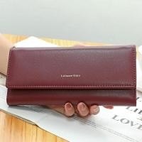 ราคา กระเป๋าสตางค์ผู้หญิงยาวกระเป๋าใส่เงินจุได้เยอะกระเป๋าโทรศัพท์กระเป๋าเก็บบัตรสำหรับสุภาพสตรี (8986111621)