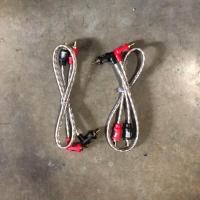 ราคา สายสัญญาณทองแดงแท้ RCA2ออก2 มี 0 5M 1 0M 2 0M 3 0M 4 0M 5 0Mให้เลือก สายสัญญาณ RCA สาย (11320731817)