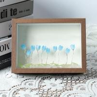 ราคา จัดส่งจากประเทศไทย แฮนด์เมด diy โคมไฟ Led โคมไฟทิวลิป กระจกไฟทิวลิป INS ของขวัญวันเกิด ของให้แฟน โคมไฟดอกไม้ (20758865498)