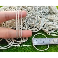 ราคา หนังยาง สีขาว หนังยางรัดของ หนังยางแป้ง ขนาดวง 1 5 นิ้ว 50 200 g White rubber band หนังยางรัดเสื้อมัดย้อม ยางรัดผ้าย้อมสี ยางแป้ง ยางวงสีขาว (17321552052)