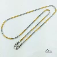 ราคา U97 ลายสี่เสา ลายถัก ขนาด 3 มม สร้อยคอสแตนเลส สร้อยพระ สร้อยคอ สร้อยสแตนเลส สร้อยคอสแตนเลสแท้ (10240040946)