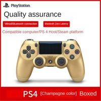 ราคา SONY เกมแพดควบคุมเกม PS4จอยสติ๊กไร้สายตัวควบคุมบลูทูธการสั่นสะเทือนสำหรับคอนโซลเกม PS4เดิม PS4คอนโซลเกมโปรพีซีบาง (19325487158)