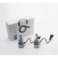 ราคา H4 C6 H9 H3 T1 H7 9005 9006 36W LED ไฟหน้ารถหลอดไฟ Hi Lo (19832426461)