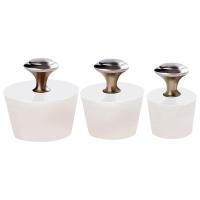 ราคา 3 PCS Bathtub Plug Silicone Tub Stopper Drain Plug for Kitchen Bathroom and Laundry Sink Drains Bath Tub Stoppers (11138729687)