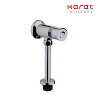ราคา Karat Faucet ฟลัชวาล์วโถปัสสาวะชายแบบกด ระยะติดตั้ง 47 มม ท่อตรง รุ่น BAP5 50 (19539078727)