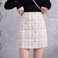 ราคา กระโปรงผ้าทวิต กระโปรงทำงานผ้าทวิตเรียบ กระโปรงสั้นทรงเอ ผ้าทวิตสไตล์เกาหลี ใส่สบาย ไม่คัน มีซับใน 146 (17439556789)