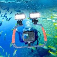 ราคา Tangrenshop TELESIN ไม้กันสั่นมือถือถาดดำน้ำใต้น้ำสำหรับ Gopro Insta360มา (10614972362)