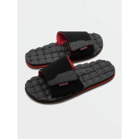ราคา Volcom รองเท้าแตะผู้ชาย RECLINER SLIDE SANDALS RIBBON RED (20732040625)