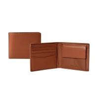 ราคา Folio Myra Air Tag Pocket Wallet กระเป๋าสตางค์ใบสั้นพร้อมช่องใส่ AirTag ผลิตจากหนังแพะแท้ ปั๊มชื่อฟรี รหัสสินค้า 18684 (16511686317)