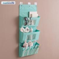 ราคา JustLiving ถุงชั้นวางจัดระเบียบแขวนผนัง3ชั้นกระเป๋าเครื่องสำอางผ้าแขวนหลายชั้นกระเป๋าเก็บของประหยัดพื้นที่ถุงใส่ของแบบตาข่ายกระเป๋าเก็บของหลังประตูจัดผ้า (20756165103)
