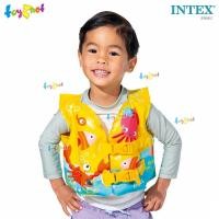 ราคา Intex เสื้อชูชีพ เป่าลม ลายเพื่อนสัตว์ใต้ทะเล ลายใหม่ 41X30 ซม รุ่น 59661 (20581789080)
