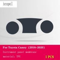 ราคา สำหรับ Toyota Camry ปี2018 2020car คอนโซลภายในตรงกลางฟิล์มปกป้อง Tpu ใสป้องกันรอยขีดข่วนอุปกรณ์เสริมฟิล์มซ่อมแซม Refit (10261760311)