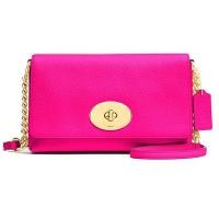 ราคา กระเป๋าสะพาย COACH แท้ รุ่นหรูจาก Shop หนังแท้ หนังนิ่ม สะพายเฉียงได้ ทรงสวยมาก รุ่นหายาก Coach 53083 Crosstown Crossbody in Polished Pebble Leather (1314088013)