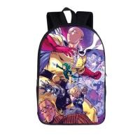 ราคา อะนิเมะ One Punch Man กระเป๋าเป้สะพายหลังผู้หญิงผู้ชายไซตามะ Genos เด็กกระเป๋านักเรียนวัยรุ่นชาย ONE PUNCH MAN Daypack กระเป๋าหนังสือ (14361576889)