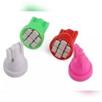 ราคา ไฟหรี่วัดบูส 8 ชิป ไฟหรี่ LED ขั้ว T10 มี 7 สีให้เลือก สีขาว น้ำเงิน เข้ม ไอซ์บลู น้ำเงินอ่อน เหลือง แดง ชมพู และเขียว 1คู่ (8458053239)