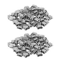 ราคา 120Pcs USB Type B Female 5 Pin SMT Placement SMD DIP Socket Connector (20682835846)