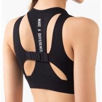 ราคา Winmax Women Support สปอร์ตบรากันกระแทก High Impact Padded Fitness Bra Quick Dry Gym Tops Workout Push Up SportWear Running Yoga Vest (17813885370)