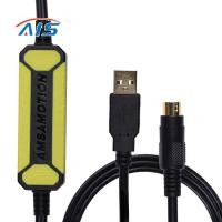 ราคา USB SC09 FX FX USB AW สายเคเบิล PLC สำหรับมิตซูบิชิ FX0N FX1N FX2N FX0S FX1S FX3U FX3G ชุดเขียนโปรแกรมสายการสื่อสารดาวน์โหลดข้อมูล (19764620712)