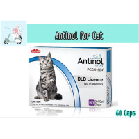 ราคา Antinol for cat 60 caps Ex 05 2023 เลขทะเบียน 0108550003 (5554798041)