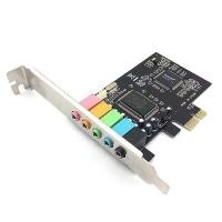 ราคา 5 1 Internal Sound Card for Windows 10 with Low Profile Bracket 3D Stereo PCI E CMI8738 Chip 32 64 Bit Sound Card PCI (12409417584)