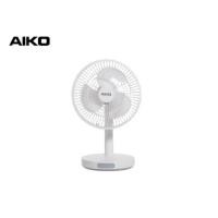 ราคา AIKO พัดลมชาร์จไฟพร้อมโคมไฟ LED ขนาด 7 นิ้ว ชาร์จไฟ USB Power Bank ตัวเครื่องใช้แบตเตอรี่ลิเธี่ยม ใช้ได้นานกว่าทั่วไป รุ่น KN 2827 (18575093923)