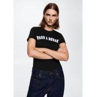 ราคา MANGO T SHIRT GOTHIC เสื้อยืด REF 37015960 (20171208585)