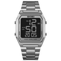 ราคา ใหม่ล่าสุด นาฬิกาข้อมือชาย หญิง SKMEI ดิจิตอล 2 ระบบ เข็มและดิจิตอล ตัวเรือนเหล็ก สีทอง Pink Gold ส่งไว ส่งเร็ว (20572660330)