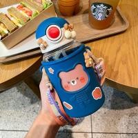 ราคา กระติกน้ำเด็ก ขวดน้ำเด็ก กระบอกน้ำเด็ก620mlแก้วน้ำพร้อมหลอดดูด กระติกน้ำการ์ตูนปลอดภัยสำหรับเด็กไปโรงเรียนMY397 (20515014960)