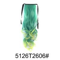 ราคา คลิปผมหางม้าสังเคราะห์ยาวตรงแบบดัดในผมไล่เฉดสีวิกผมสีแดงสีชมพูสีดำสำหรับผู้หญิง (12522061973)