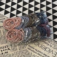 ราคา ยกแพค 100 เส้น คละสี ยางรัดผม ยางรัดผมหลากสี คุณภาพดี มีจี้ตามสี 5 สี ยางมัดผม ยางรัดผมสีดำ สีมินิมอล พาสเทล (10153565849)